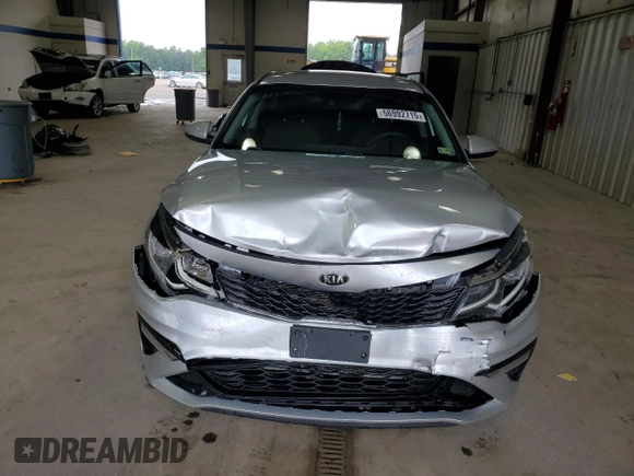 2019 Kia Optima LX z VIN 5XXGT4L39KG296057, wystawiony jako Copart lot #56992715 z przebiegiem 67 842 mil mil oraz Szkoda całkowita • Salvage title. Historia ofert i sprzedaży dostępna na DreamBid. Obrazek 5.