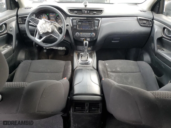 2022 Nissan Rogue Sport S with VIN JN1BJ1AV7NW342851, listed as a Copart auction lot 84307514 with 49,369 mi miles and Salvage Title. Bid and sale history available at carsss.com. Image 8.
