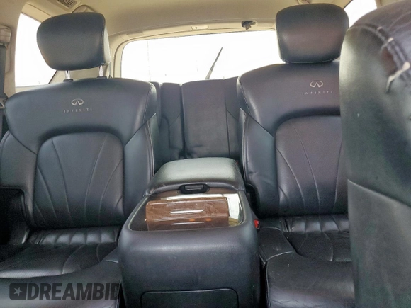 2014 Infiniti QX80 with VIN JN8AZ2NF2E9552934, listed as a Copart auction lot 57422625 with 103,786 mi miles and Salvage title. Bid and sale history available at DreamBid. Image 10.