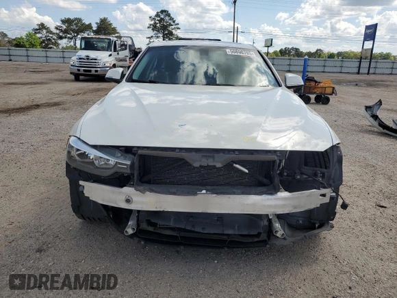 2015 BMW 3 Series 328i with VIN WBA3C1C55FK119738, listed as a Copart auction lot 50890785 with 127,509 mi miles and Salvage Title. Bid and sale history available at carsss.com. Image 5.