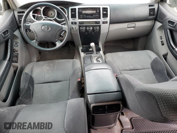 2005 Toyota 4Runner SR5 with VIN JTEBT14RX50056416, listed as a Copart auction lot 54398755 with 263,666 mi miles and Clean Title. Bid and sale history available at DreamBid. Image 8.