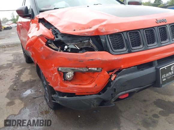 2019 Jeep Compass Trailhawk with VIN 3C4NJDDB5KT754054, listed as a IAAI auction lot 42184031 with 42,214 mi miles and . Bid and sale history available at DreamBid. Image 17.