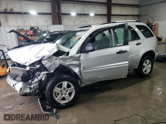 2009 Chevrolet Equinox LS with VIN 2CNDL13F496218506, listed as a Copart auction lot 41688695 with 162,338 mi miles and Salvage Title. Bid and sale history available at carsss.com. Image 1.
