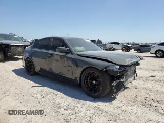 2024 BMW M3 Competition xDrive с VIN WBS43AY02RFS26756, выставлен на аукционе Copart как лот 52377425 с пробегом 7 468 миль миль и Списание • Salvage title. История ставок и продаж доступна на DreamBid. Изображение 4.