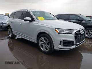 2021 Audi Q7 Premium Plus with VIN WA1LXAF76MD036870, listed as a IAAI auction lot 41699964 with 30,043 mi miles and . Bid and sale history available at DreamBid. Image 1.