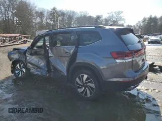 2024 Volkswagen Atlas SE z VIN 1V2WR2CA0RC565469, wystawiony jako Copart lot #43558325 z przebiegiem 14 431 mil mil oraz Nie do naprawy • Non repairable. Historia ofert i sprzedaży dostępna na DreamBid. Obrazek 2.