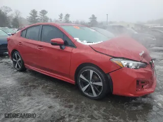 2017 Subaru Impreza Sport with VIN 4S3GKAM67H3607603, listed as a Copart auction lot 43977445 with 114,778 mi miles and Salvage Title. Bid and sale history available at carsss.com. Image 4.