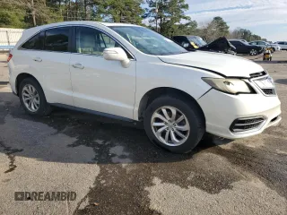 2016 Acura RDX with VIN 5J8TB3H38GL006453, listed as a Copart auction lot 46233175 with 253,730 mi miles and Salvage Title. Bid and sale history available at DreamBid. Image 4.