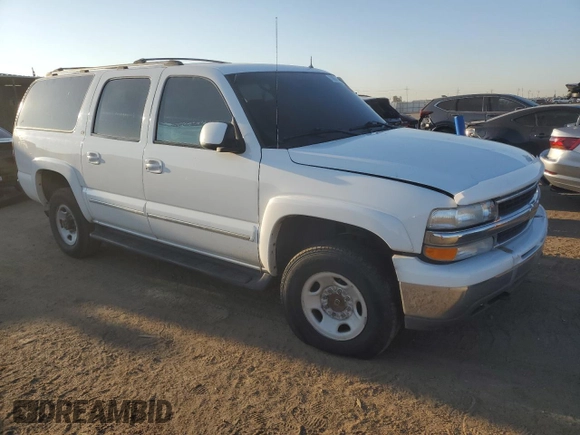 2002 Chevrolet Suburban LT with VIN 3GNGK26G62G289416, listed as a Copart auction lot 70862944 with 0 mi miles and Salvage Title. Bid and sale history available at carsss.com. Image 4.