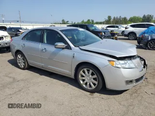 2011 Lincoln MKZ with VIN 3LNHL2GC6BR752841, listed as a Copart auction lot 59724605 with 139,321 mi miles and Salvage title. Bid and sale history available at DreamBid. Image 4.