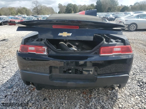 2015 Chevrolet Camaro LT with VIN 2G1FD3D34F9180286, listed as a Copart auction lot 48860115 with 0 mi miles and Clean Title. Bid and sale history available at carsss.com. Image 6.