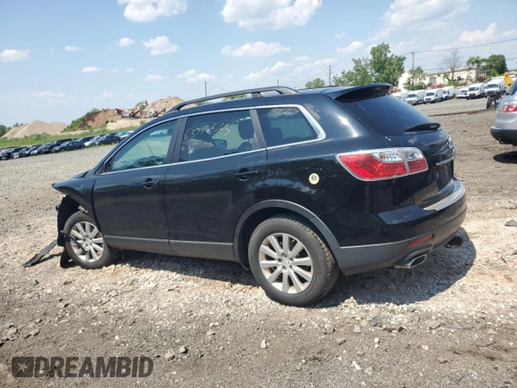 2010 Mazda CX-9 Grand Touring with VIN JM3TB3MV2A0218190, listed as a Copart auction lot 63713565 with 191,422 mi miles and Clean title. Bid and sale history available at DreamBid. Image 2.