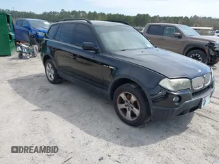 2008 BMW X3 3.0si with VIN WBXPC93468WJ09678, listed as a IAAI auction lot 41842680 with 156,545 mi miles and . Bid and sale history available at DreamBid. Image 1.