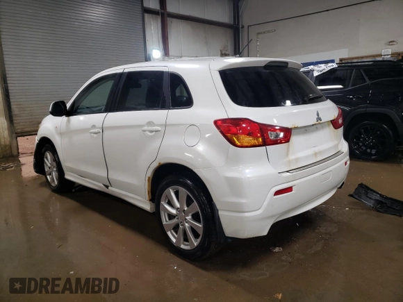 2012 Mitsubishi Outlander Sport SE with VIN JA4AP4AU6CZ001785, listed as a Copart auction lot 49806015 with 141,055 mi miles and Salvage Title. Bid and sale history available at carsss.com. Image 2.