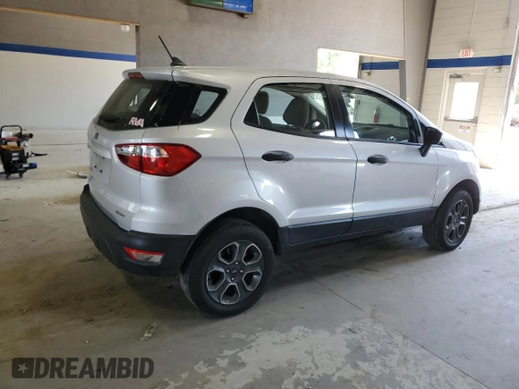 2020 Ford EcoSport S with VIN MAJ6S3FL1LC369014, listed as a Copart auction lot 54438035 with 34,231 mi miles and Salvage Title. Bid and sale history available at DreamBid. Image 3.
