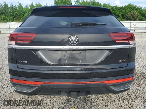 2022 Volkswagen Atlas SE z VIN 1V2KE2CA8NC223479, wystawiony jako Copart lot #55348065 z przebiegiem Nie podano mil oraz Szkoda całkowita • Salvage title. Historia ofert i sprzedaży dostępna na DreamBid. Obrazek 6.