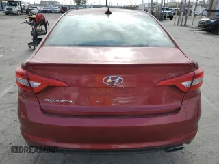 2016 Hyundai Sonata SE with VIN 5NPE24AF9GH323096, listed as a Copart auction lot 54190815 with 52,770 mi miles and Salvage Title. Bid and sale history available at carsss.com. Image 6.
