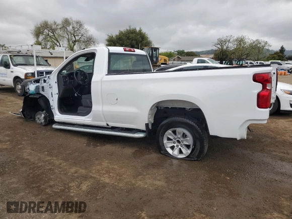 2024 Chevrolet Silverado 1500 Work Truck with VIN 3GCNAAEDXRG373446, listed as a Copart auction lot 50421115 with 0 mi miles and Clean Title. Bid and sale history available at carsss.com. Image 2.
