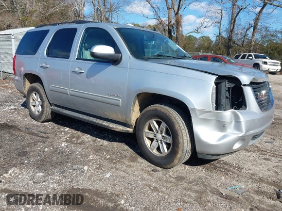 2012 GMC Yukon SLT with VIN 1GKS2CE02CR133683, listed as a IAAI auction lot 41375435 with 197,634 mi miles. Bid and sale history available at carsss.com. Image 1.