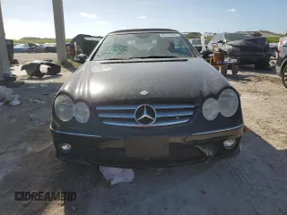 2009 Mercedes-Benz CLK-Class 3.5L with VIN WDBTK56F19F263557, listed as a Copart auction lot 86165554 with 0 mi miles and Clean Title. Bid and sale history available at carsss.com. Image 5.