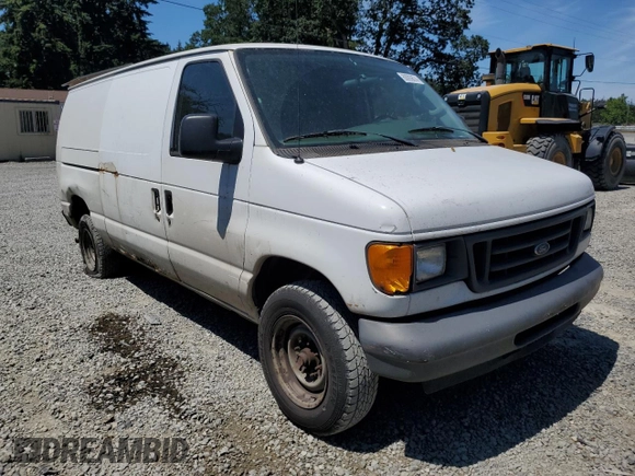 2007 Ford Econoline Cargo Commercial with VIN 1FTNE14WX7DA73925, listed as a Copart auction lot 60093674 with 312,217 mi miles and Clean Title. Bid and sale history available at DreamBid. Image 4.