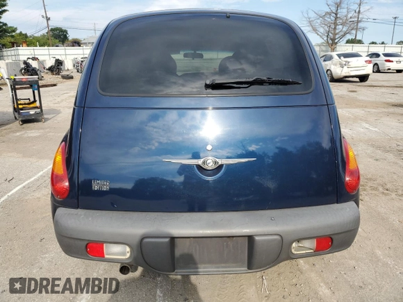 2001 Chrysler PT Cruiser with VIN 3C8FY4BB51T578123, listed as a Copart auction lot 67034724 with 112,343 mi miles and Salvage Title. Bid and sale history available at DreamBid. Image 6.