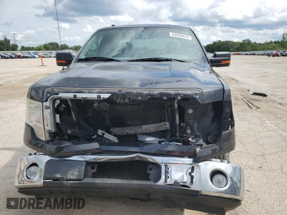 2014 Ford F-150 XL with VIN 1FTEX1CM7EKD10552, listed as a Copart auction lot 63090035 with Not provided miles and Salvage title. Bid and sale history available at DreamBid. Image 5.
