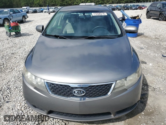 2011 Kia Forte EX with VIN KNAFU4A23B5892334, listed as a Copart auction lot 71258314 with 109,150 mi miles and Salvage Title. Bid and sale history available at carsss.com. Image 5.
