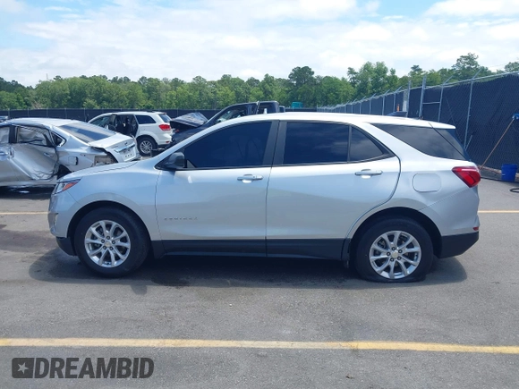 2021 Chevrolet Equinox LS with VIN 3GNAXHEV4MS107223, listed as a IAAI auction lot 42346814 with 71,162 mi miles and . Bid and sale history available at DreamBid. Image 14.