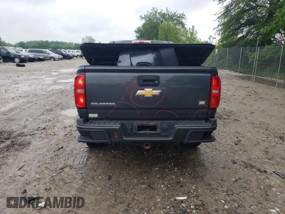 2016 Chevrolet Colorado 4WD Z71 z VIN 1GCGTDE39G1317957, wystawiony jako Copart lot #56588625 z przebiegiem 149 595 mil mil oraz Szkoda całkowita • Salvage title. Historia ofert i sprzedaży dostępna na DreamBid. Obrazek 6.