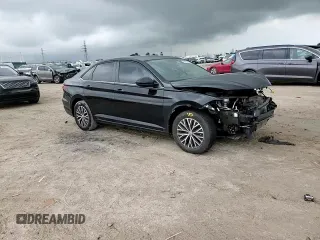 2021 Volkswagen Jetta S with VIN 3VWC57BU1MM008017, listed as a Copart auction lot 58921015 with 95,561 mi miles and Salvage title. Bid and sale history available at DreamBid. Image 14.