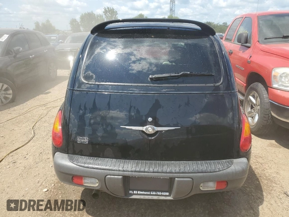 2002 Chrysler PT Cruiser Limited with VIN 3C8FY68B62T230111, listed as a Copart auction lot 64478394 with 109,791 mi miles and Salvage Title. Bid and sale history available at DreamBid. Image 6.