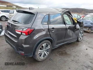 2021 Mitsubishi Outlander Sport ES with VIN JA4ARUAU2MU005504, listed as a IAAI auction lot 41034980 with 29,630 mi miles. Bid and sale history available at carsss.com. Image 4.