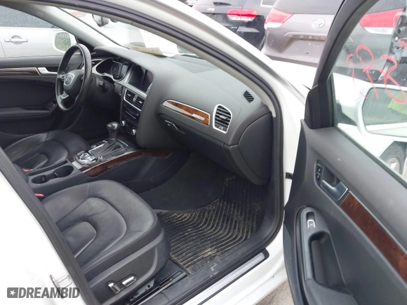 2013 Audi A4 Premium Plus with VIN WAUFFAFL0DN027172, listed as a IAAI auction lot 41996893 with 231,809 mi miles. Bid and sale history available at carsss.com. Image 5.