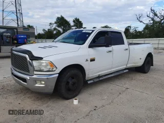 2010 Dodge 3500 Laramie z VIN 3D73M4CL4AG151277, wystawiony jako Copart lot #71551874 z przebiegiem 417 457 mil mil oraz Nie do naprawy. Historia ofert i sprzedaży dostępna na DreamBid. Obrazek 1.
