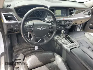2015 Hyundai Genesis 3.8L with VIN KMHGN4JE3FU033542, listed as a Copart auction lot 70223024 with 137,834 mi miles and Salvage Title. Bid and sale history available at carsss.com. Image 8.