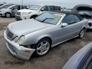2001 Mercedes-Benz CLK with VIN WDBLK70G31T073827, listed as a Copart auction lot 75085564 with Not Provided miles and Non Repairable. Bid and sale history available at carsss.com. Image 1.