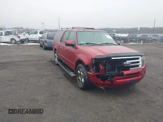 2014 Ford Expedition Max Limited z VIN 1FMJK2A57EEF40150, wystawiony jako IAAI lot #41478790 z przebiegiem 196 024 mil mil oraz . Historia ofert i sprzedaży dostępna na DreamBid. Obrazek 1.