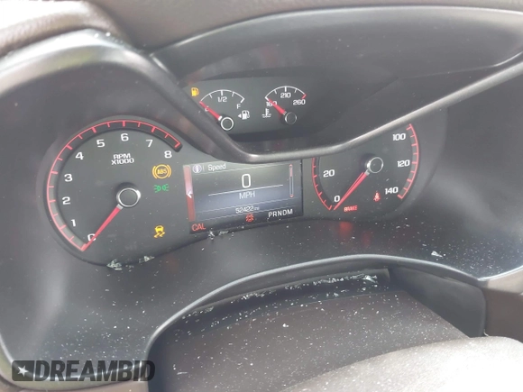 2016 GMC Canyon 2WD SLT with VIN 1GTG5DE32G1242691, listed as a IAAI auction lot 41548996 with 52,422 mi miles. Bid and sale history available at carsss.com. Image 15.