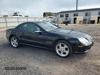 2005 Mercedes-Benz SL 500 with VIN WDBSK75F75F098620, listed as a Copart auction lot 55349735 with Not Provided miles and Clean Title. Bid and sale history available at DreamBid. Image 4.