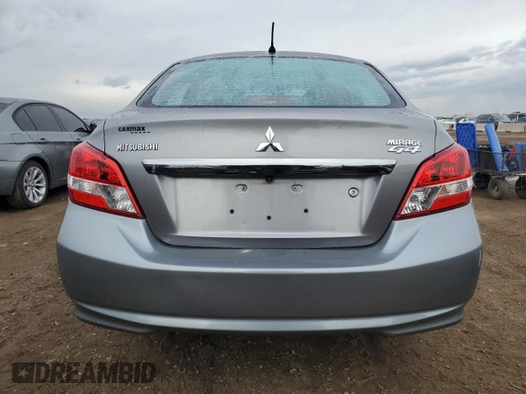 2017 Mitsubishi Mirage ES z VIN ML32F3FJ4HHF12498, wystawiony jako Copart lot #51425835 z przebiegiem 70 800 mil mil oraz Szkody całkowita. Historia ofert i sprzedaży dostępna na DreamBid. Obrazek 6.