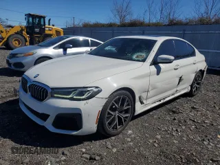 2021 BMW 5 Series 540i xDrive z VIN WBA73BJ05MWW95771, wystawiony jako Copart lot #49146535 z przebiegiem 48 189 mil mil oraz Nie do naprawy • Non repairable. Historia ofert i sprzedaży dostępna na DreamBid. Obrazek 1.