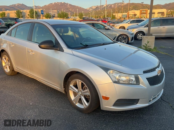 2012 Chevrolet Cruze 2LT with VIN 1G1PG5SC8C7235152, listed as a Copart auction lot 55705445 with 182,028 mi miles and Clean Title. Bid and sale history available at DreamBid. Image 1.