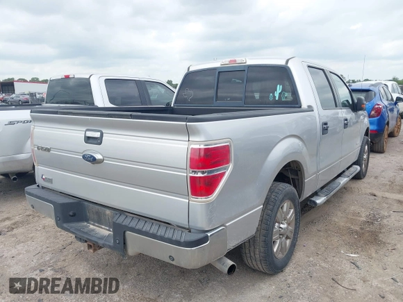 2011 Ford F-150 XLT with VIN 1FTFW1CT7BFB70151, listed as a IAAI auction lot 42144506 with 223,717 mi miles and . Bid and sale history available at DreamBid. Image 4.