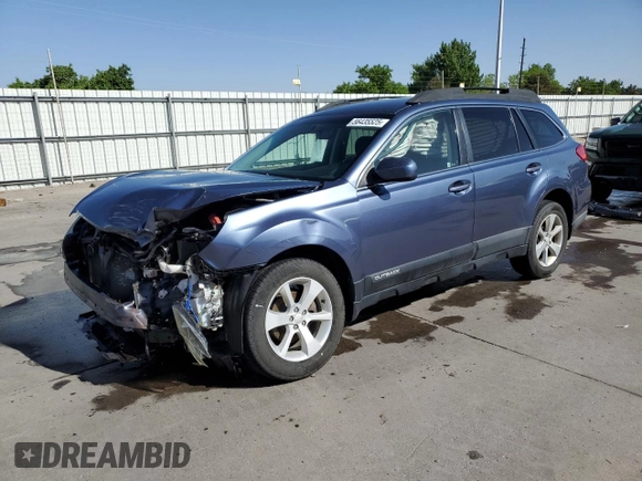 2013 Subaru Outback Premium with VIN 4S4BRCCC3D3260480, listed as a Copart auction lot 57609345 with 112,092 mi miles and Salvage title. Bid and sale history available at DreamBid. Image 1.