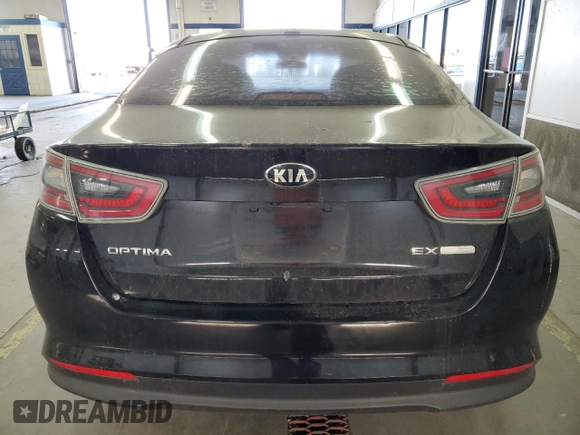 2015 Kia Optima Hybrid EX with VIN KNAGN4AD6F5091437, listed as a Copart auction lot 73560394 with 214,966 mi miles and Clean Title. Bid and sale history available at carsss.com. Image 6.