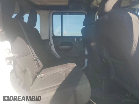 2019 Jeep Wrangler Unlimited Sport S with VIN 1C4HJXDG5KW505886, listed as a Copart auction lot 60511425 with 16,107 mi miles and Salvage title. Bid and sale history available at DreamBid. Image 10.