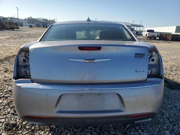 2015 Chrysler 300 Limited with VIN 2C3CCAAGXFH853830, listed as a Copart auction lot 46815245 with 0 mi miles and Salvage Title. Bid and sale history available at carsss.com. Image 6.