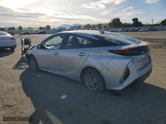 2021 Toyota Prius Prime LE with VIN JTDKAMFPXM3177872, listed as a Copart auction lot 46397575 with NaN miles and Salvage Title. Bid and sale history available at carsss.com. Image 2.