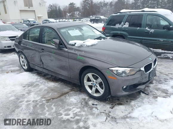 2015 BMW 3 Series 328i xDrive with VIN WBA3B5G55FNS12357, listed as a IAAI auction lot 41564058 with 91,573 mi miles. Bid and sale history available at carsss.com. Image 1.
